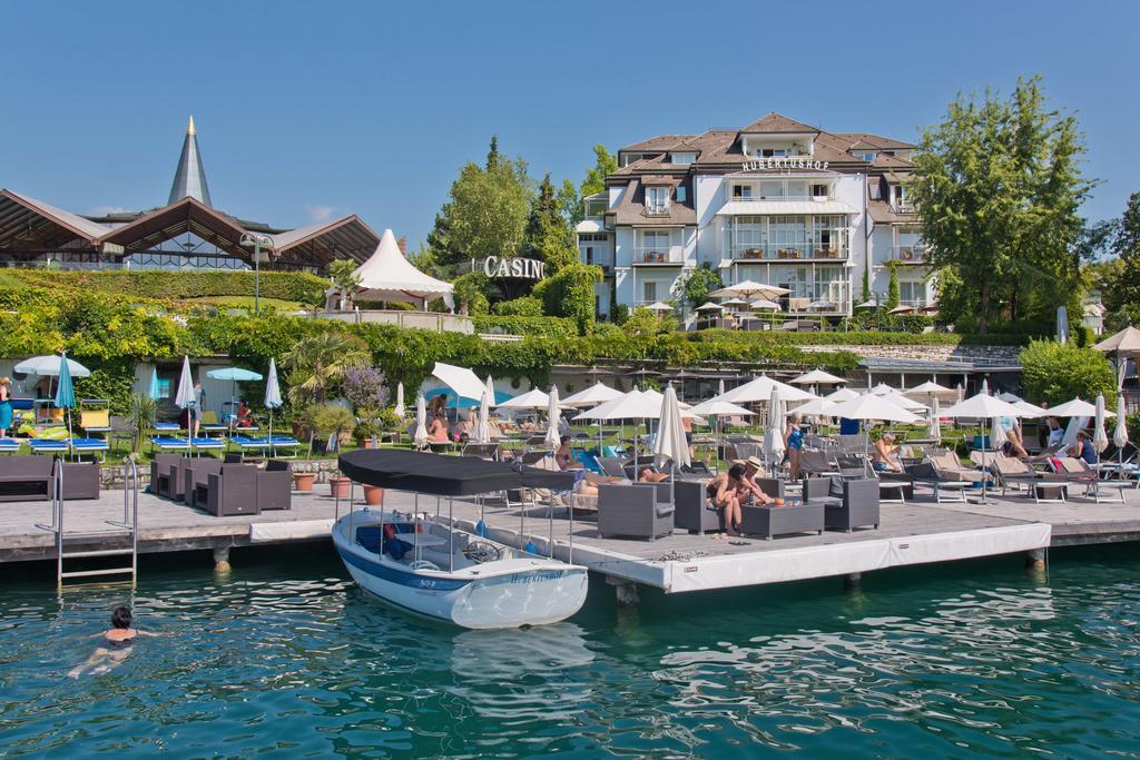 Seehotel Hubertushof Velden am Wörthersee Exterior foto